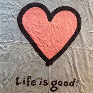Life is Good Beach Towel